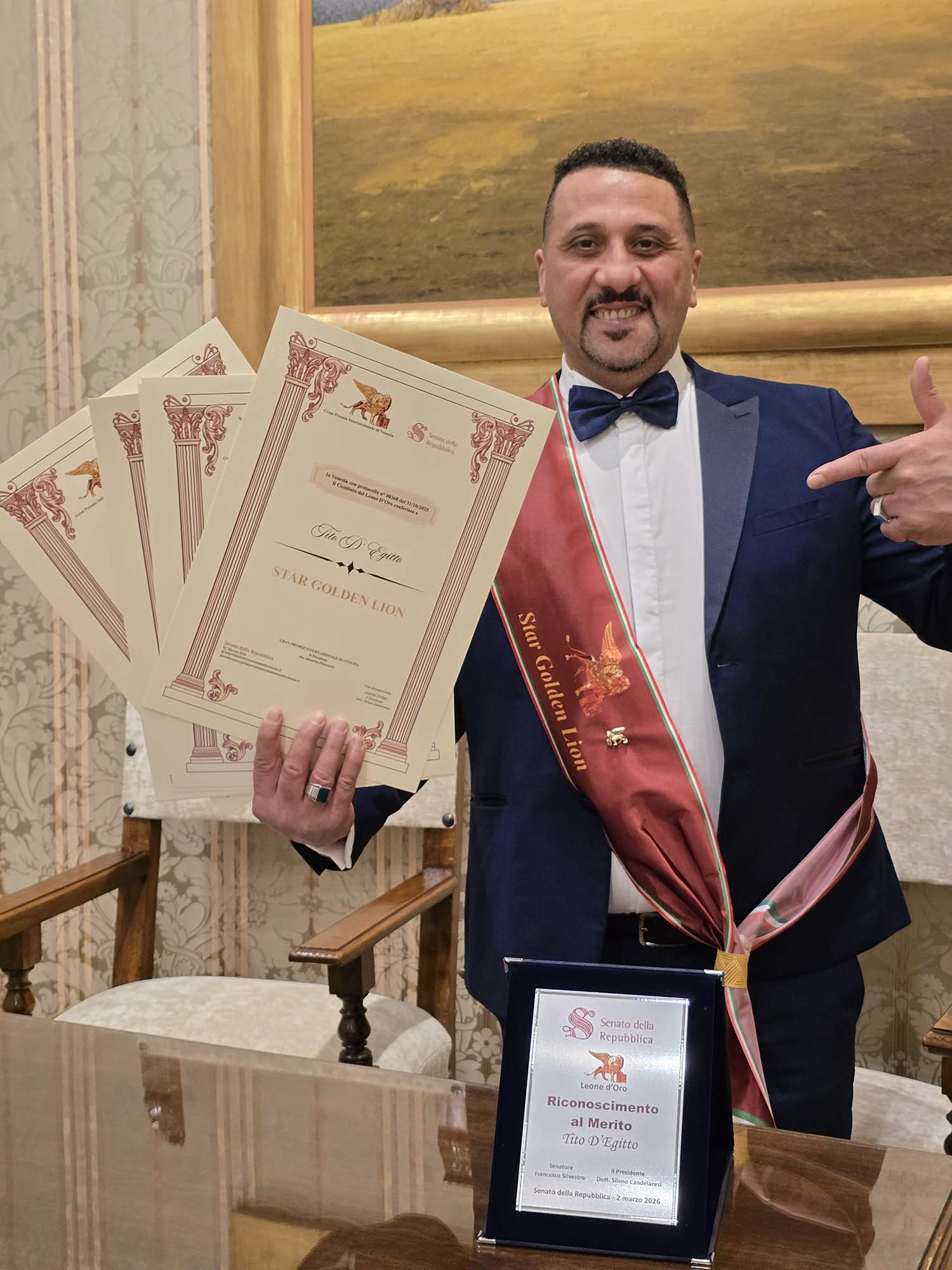 Gran Premio Internazionale Leone D'Oro di Venezia - Leone d'Oro - Riconoscimento al merito - n1